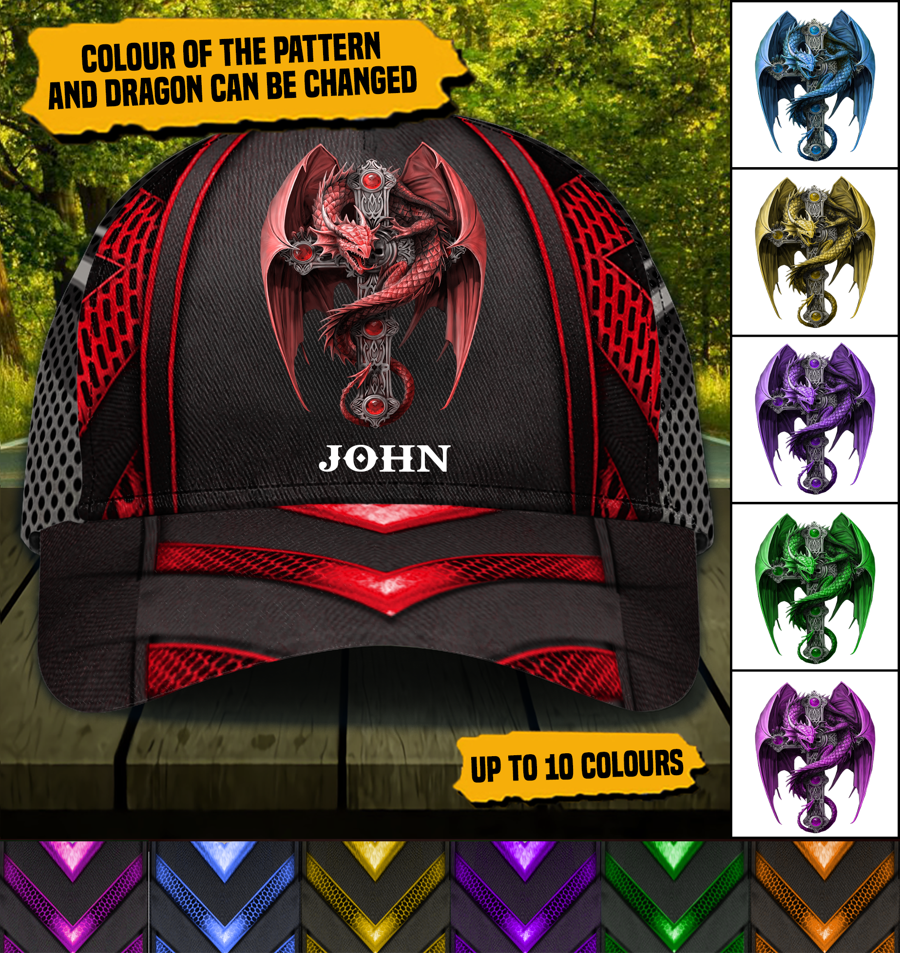 Dragon Personalized Classic Cap