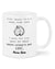 PERSONALIZED MUG: Perfect Father's Day Gift For Dad - Even Though I'm Not From Your Sack I Know You Still Have My Back Mugs