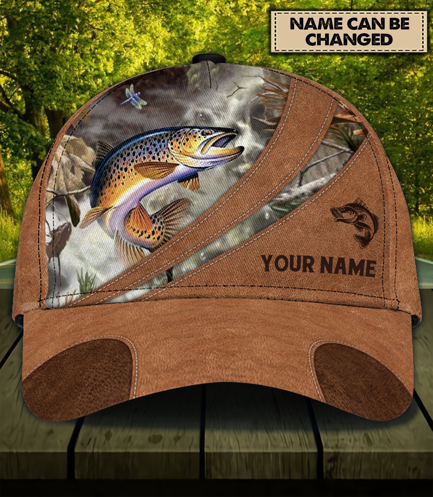 Fishing Personalized Classic Cap - CP066PS12