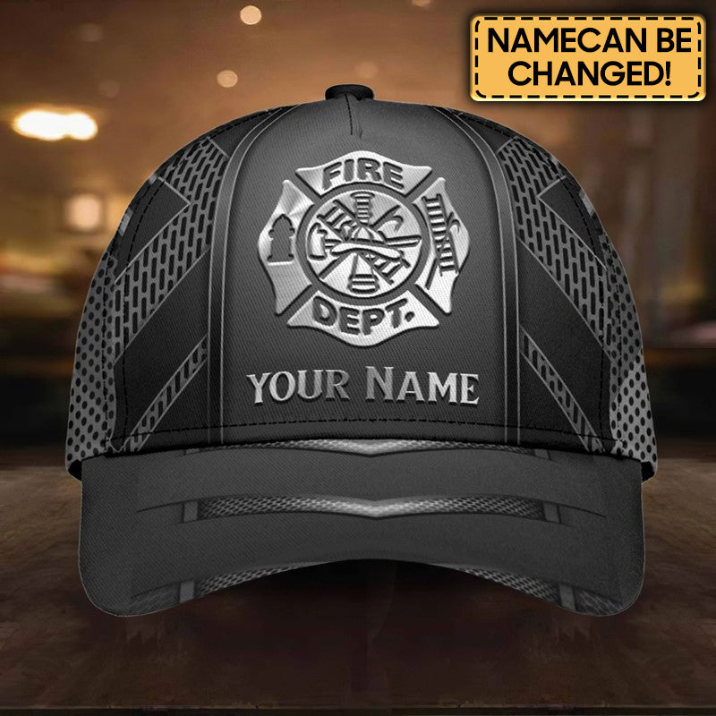 Personalized Firefighter Classic Cap