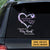 A Big Piece of My Heart Personalized Memorial decal
