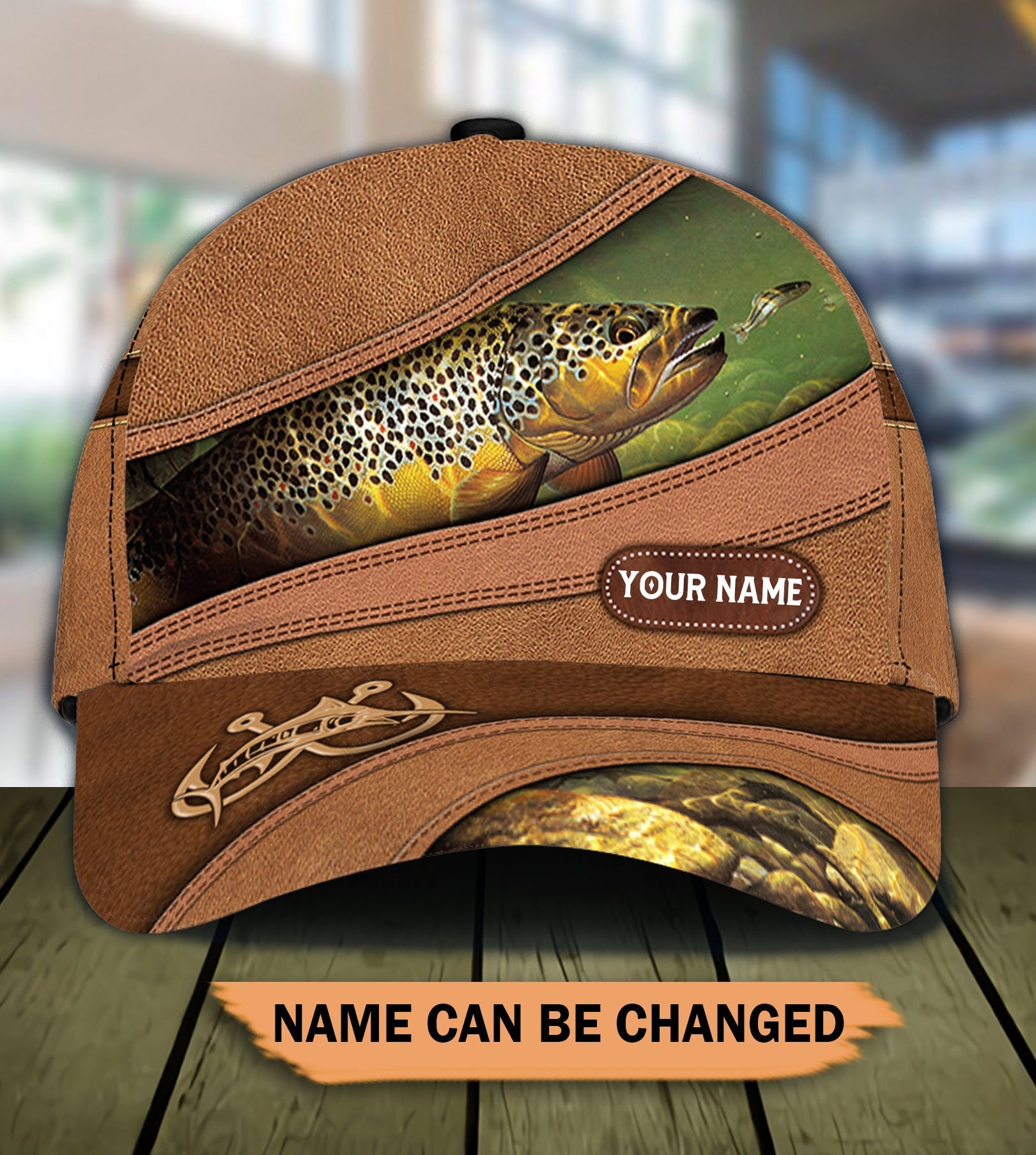 Personalized Fishing Classic Cap - CP971PS06