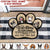 Welcome To Our Home Dog Doormat, Paw Shape Doormat, HN590